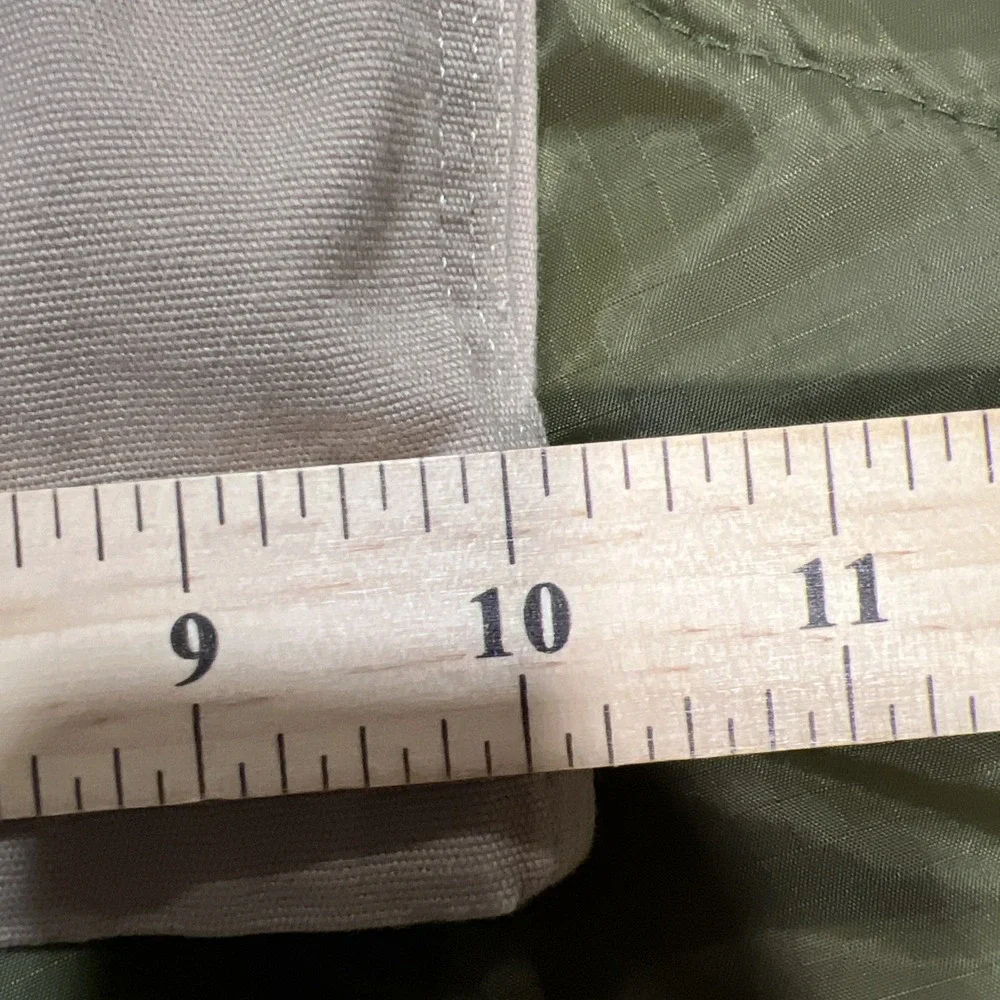 Duluth Trading Mens Pants 44x30 Tan Coolmax Flex Firehose Cargo Stretch Workwear